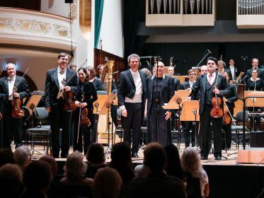 Jenaer Philharmonie mit Michael Barenboim, Foto: JenaKultur, Christoph Worsch