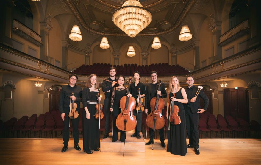 Die Akademist*innen der Dualen Orchesterakademie Thüringen, Foto: Ronny Ristok
