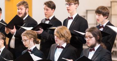 Männerstimmen des Knabenchores der Jenaer Philharmonie, Foto: Tina Peißker