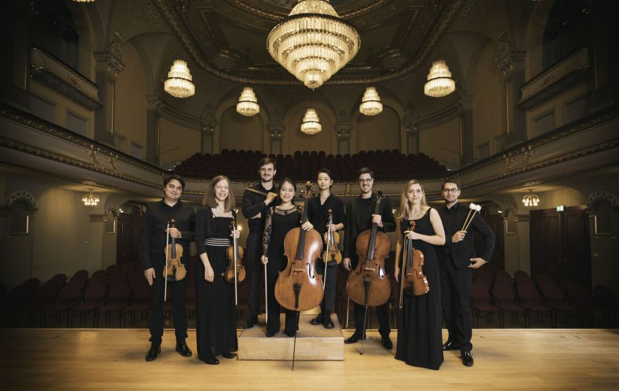 Die Akademist*innen der Dualen Orchesterakademie Thüringen, Foto: Ronny Ristok