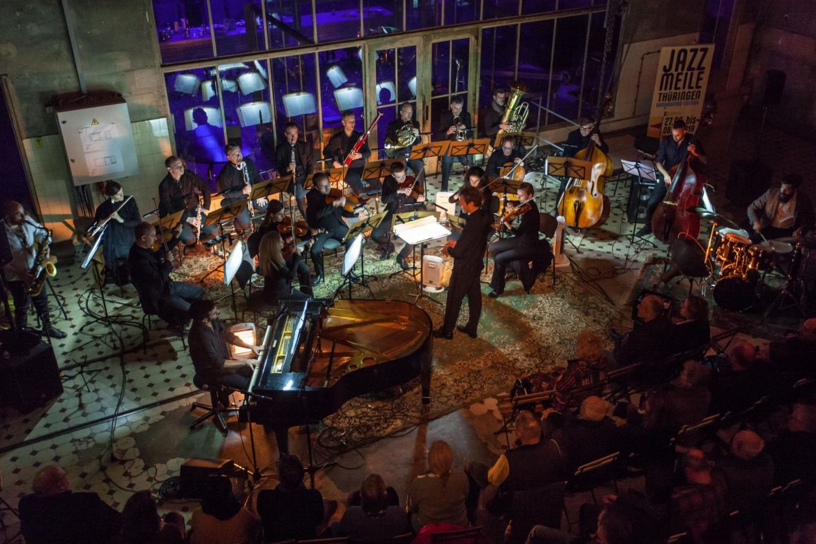 Uriel Herman Quartet / Jenaer Philharmonie / Simon Gaudenz, Foto: Tina Peißker