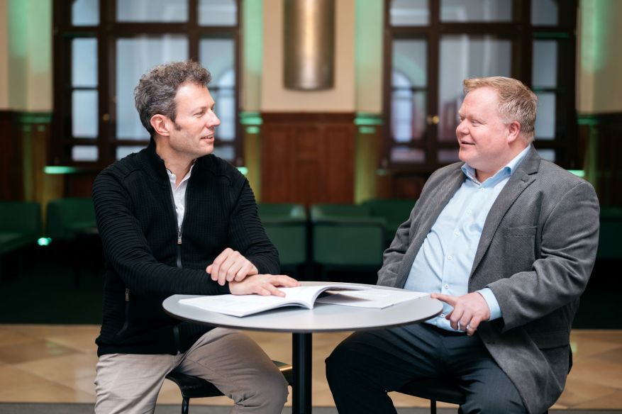 Simon Gaudenz und Alexander Richter, Foto: JenaKultur, Christoph Worsch