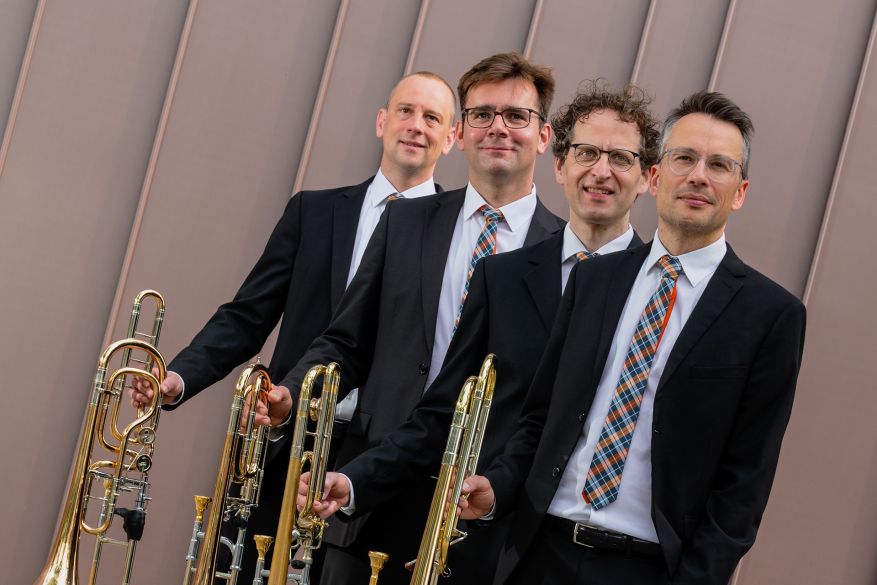 QUADRIGA Posaunenquartett, Foto: Christoph Staemmler