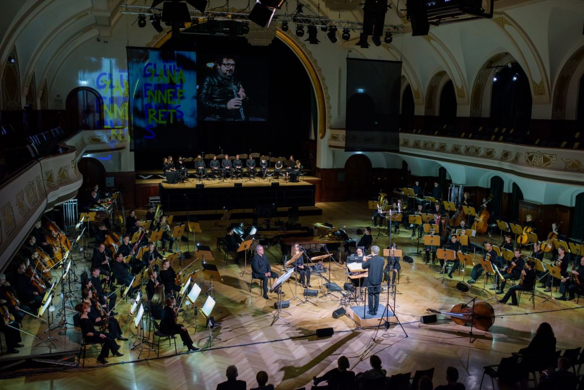 Jenaer Philharmonie / Simon Gaudenz / Andreas Fischer / Johanna Krödel / Katia Guedes / Johanna Vargas / AuditivVokal Dresden, Foto: Candy Welz