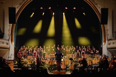Maximilian Lörzer / Jenaer Philharmonie / Psycho-Chor der Uni Jena, Foto: Lennart Riedlinger