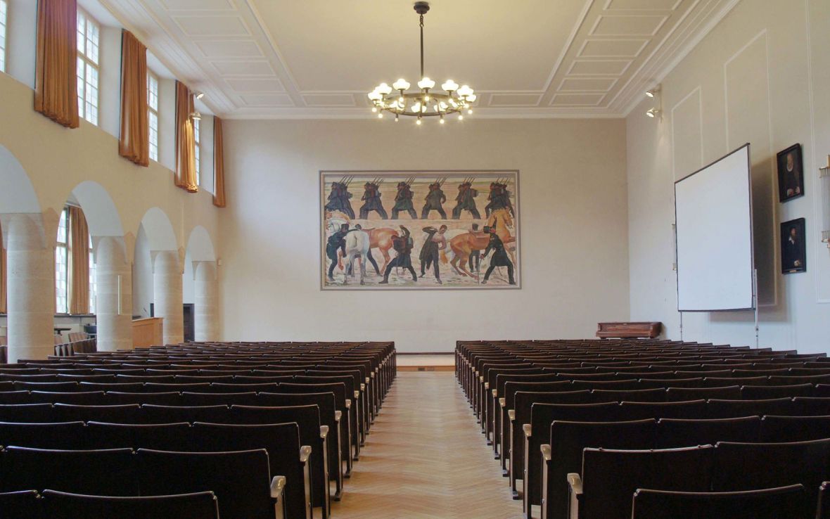Aula der Friedrich-Schiller-Universität, Foto: Jan-Peter Caspar