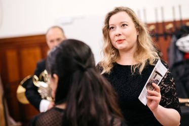 Jenaer Madrigalkreis / Berit Walther / Jenaer Philharmonie / Simon Gaudenz, Foto: JenaKultur, Christoph Worsch