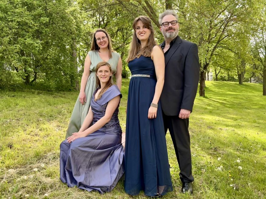Veronika Spath-Farkas, Veronika Kinnunen, Annika Rioux und Markus Seidensticker, Foto: Ensemble