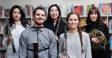 Bläserquintett der Thüringer Symphoniker Saalfeld-Rudolstadt, Foto: Wolfgang Köhler