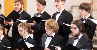 Männerstimmen des Knabenchores der Jenaer Philharmonie, Foto: Tina Peißker