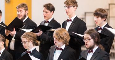 Männerstimmen des Knabenchores der Jenaer Philharmonie, Foto: Tina Peißker