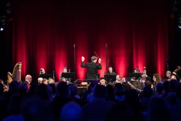 Michael Arbenz / Ulrich Kern / Wolfgang Zwiauer / Clemens Kuratle / Jenaer Philharmonie, Foto: Tina Peißker