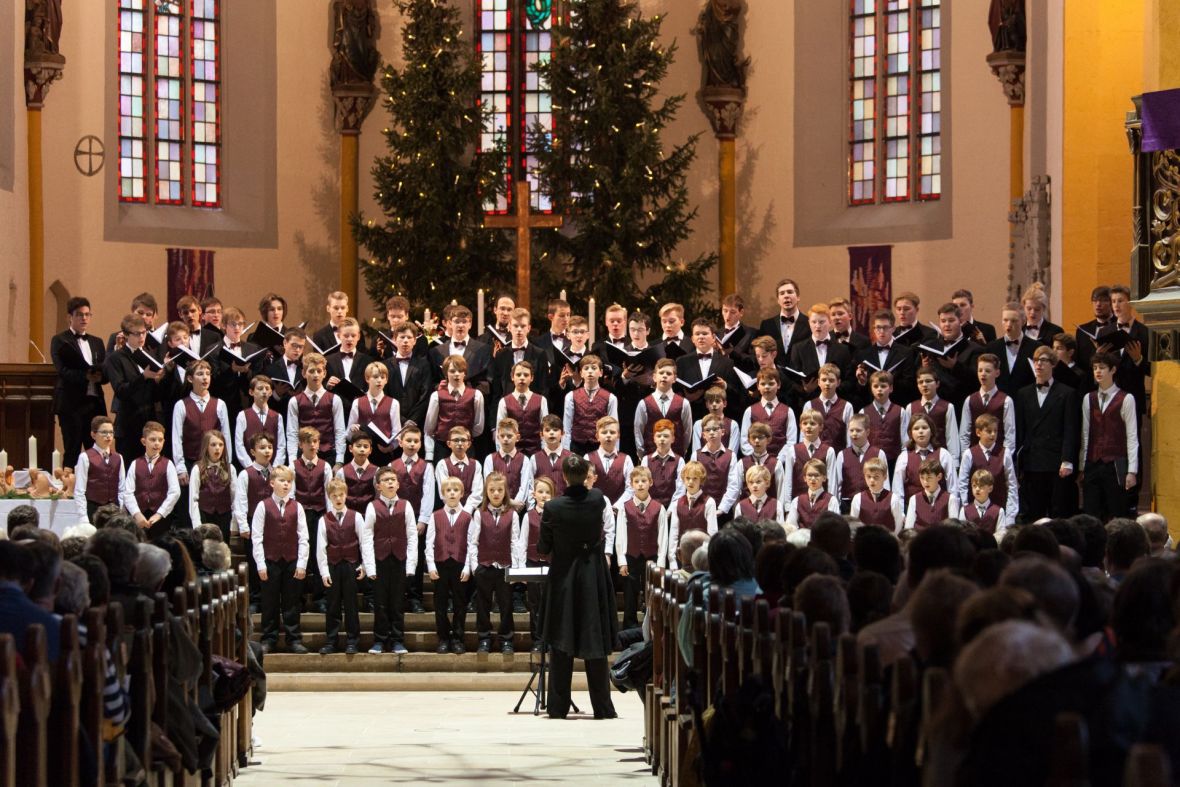 Berit Walther und der Knabechor der Jenaer Philharmonie