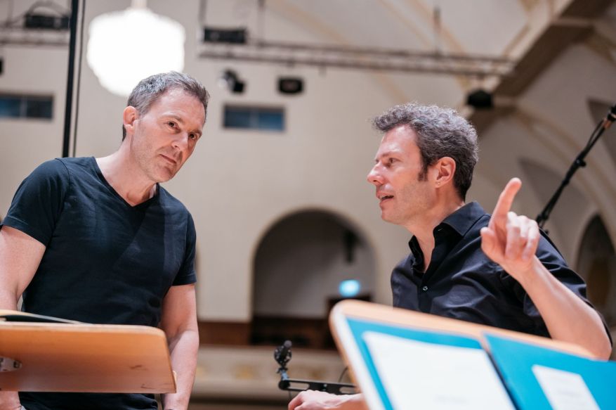 Andrea Lorenzo Scartazzini und Simon Gaudenz, Foto: JenaKultur, Christoph Worsch