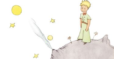 „Der kleine Prinz“ – Illustration von Antoine de Saint-Exupéry © Musikverlag Ries & Erler