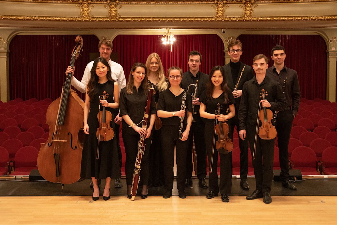Akademist*innen der Dualen Orchesterakademie Thüringen, Foto: Gesita Seeliger