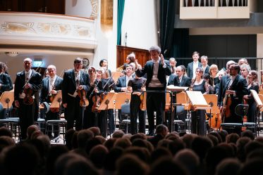 Jenaer Madrigalkreis / Berit Walther / Jenaer Philharmonie / Simon Gaudenz, Foto: JenaKultur, Christoph Worsch