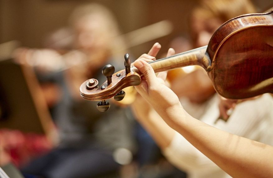 Violine, Foto: Tobias Tanzyna
