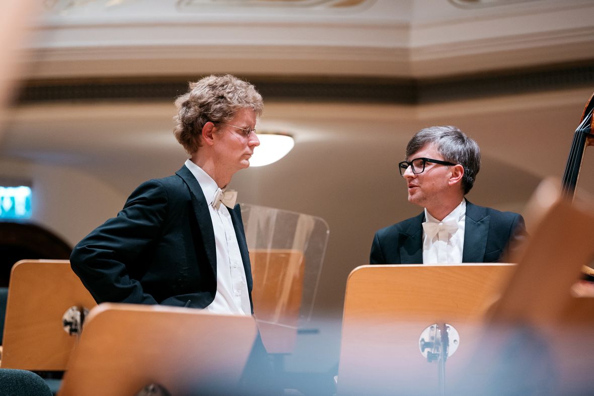 Jenaer Madrigalkreis / Berit Walther / Jenaer Philharmonie / Simon Gaudenz, Foto: JenaKultur, Christoph Worsch