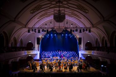 Maximilian Lörzer / Jenaer Philharmonie / Psycho-Chor der Uni Jena, Foto: Tom Wenig