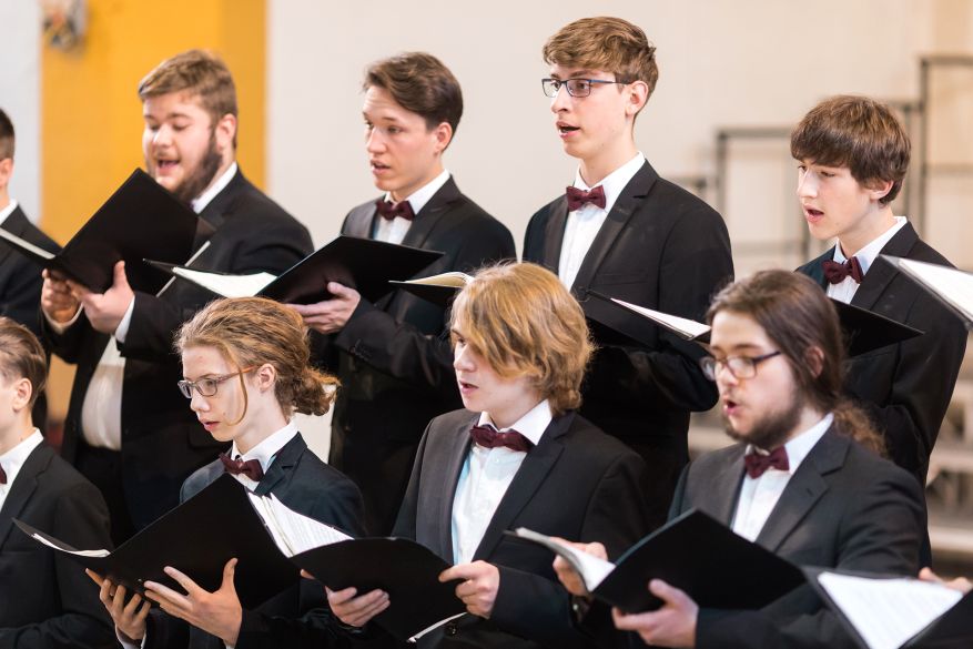 Männerstimmen des Knabenchores der Jenaer Philharmonie, Foto: Tina Peißker