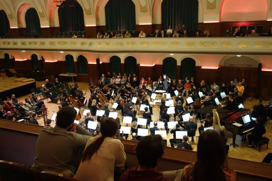 Probehören, Foto: Peter Mühlfriedel