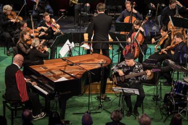 Michael Arbenz / Wolfgang Zwiauer / Jenaer Philharmonie / Ulrich Kern, Foto: Tina Peißker
