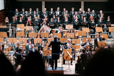 Jenaer Madrigalkreis / Berit Walther / Jenaer Philharmonie / Simon Gaudenz, Foto: JenaKultur, Christoph Worsch