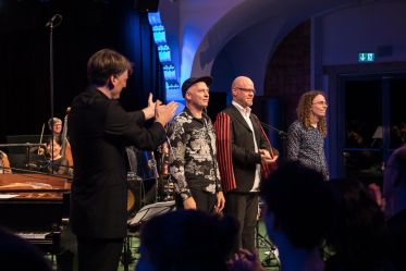 Ulrich Kern / Wolfgang Zwiauer / Michael Arbenz / Clemens Kuratle / Jenaer Philharmonie, Foto: Tina Peißker